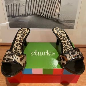 Brand New Charles David Leopard Heels